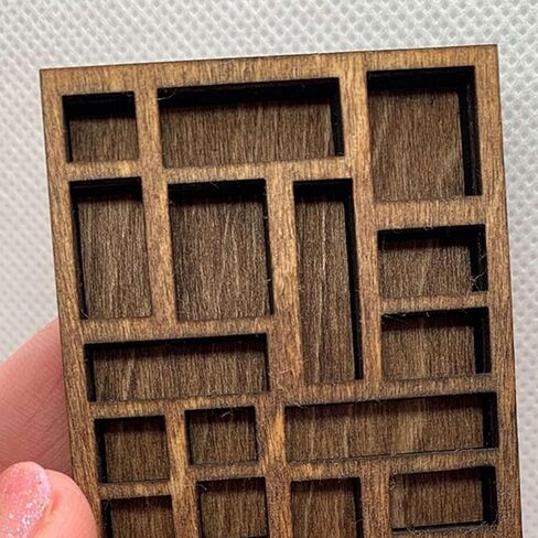 5X 1:12 Miniature Trinket Shelf Crystal Shelf Decor Printers Tray in Saudi Arabia