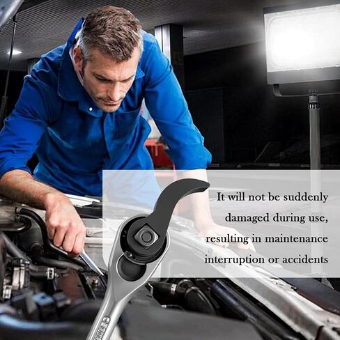 2PCS 1/2" & 3/8" Adjustable Pry Bar Wrench Adapter Head,Upgraded Crowbar Adapter Head with Square Interface for Tight Space,Universal Car Tools Half Shaft CV Axle Removal Tool in Saudi Arabia