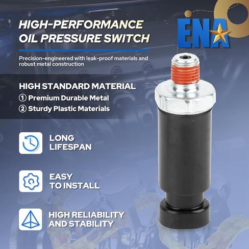 ENA Engine Oil Aost Sensor Switch متوافق مع 1999 2000 2001 2002 2003 2004 2005 2006 2007 2008 2009 2010 2010 2012 2013 2014 2015 2016 Harley Davidson Replacement for 321396 7443899 7443899a in Kuwait
