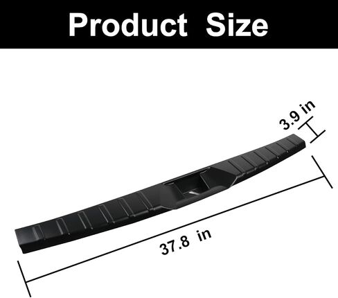 واقي المصد الخلفي لـ Subaru 2021-2025 Outback Car Absories ABS Plastic Material Matte Black Resistant Trunk Depat Sent in Kuwait