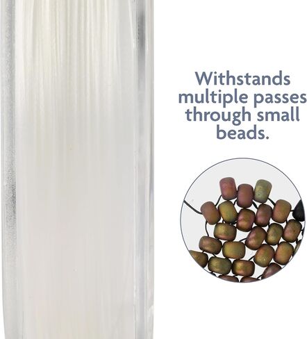 Miyuki Dura-line Strong Beading Thread - 20 Meters - Smoke Grey, 0.15mm in Saudi Arabia