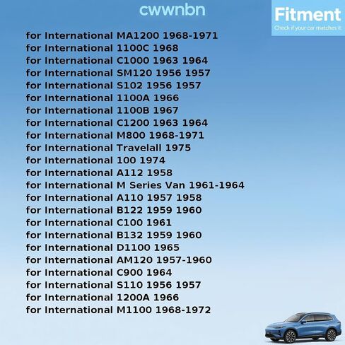 Rear for International 100,1000A,1000B,1000C,1000D 1966 1967 1968 1969 1970 1971 1972 1973 1974 Automatic Transmission Seal 1 X in Saudi Arabia