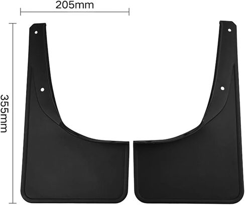 Car Mud Flaps Jimny 2019-2023 Mud Guard Flap Splash Flaps Accessories Black in Saudi Arabia