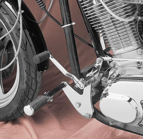 مجموعة التحكم في Chrome Brake Shifter Forward Troup ل Harley 5 سرعات Dyna FXR 1982-1994 in Kuwait