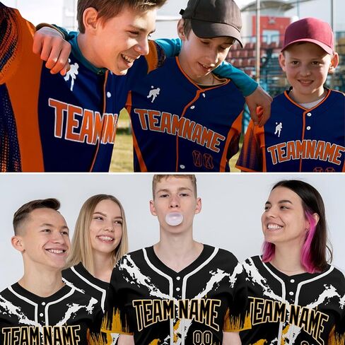 Custom Baseball Jersey Stitched Personalized for Men, Women, Youth Teams Baseball Shirt Clothes Customize Gifts for Players in Saudi Arabia