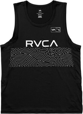 RVCA Hawaii Sport Men Performance 4-Way Stretch Vent Tank Top in Saudi Arabia