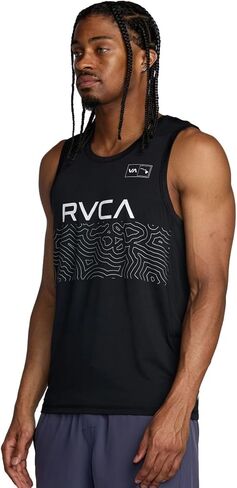 RVCA Hawaii Sport Men Performance 4-Way Stretch Vent Tank Top in Saudi Arabia