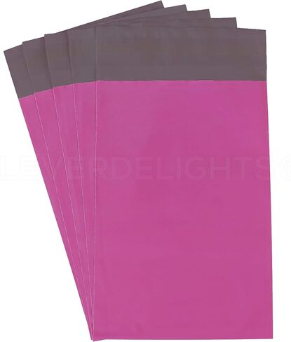 CleverDelights Magenta Poly Mailers - 4" x 6" - 1000 Pack - Premium Self-Adhesive Shipping Bags in Saudi Arabia