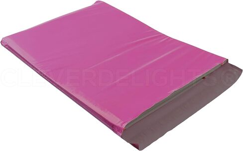 CleverDelights Magenta Poly Mailers - 4" x 6" - 1000 Pack - Premium Self-Adhesive Shipping Bags in Saudi Arabia