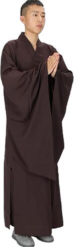 Monk Robes Clothes Buddhist Summer Monk Robes Four Seasons Cassocks,Long Kung Fu Monk Robe Master Zen Buddhist in Saudi Arabia
