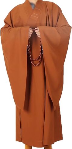 Monk Robes Clothes Buddhist Summer Monk Robes Four Seasons Cassocks,Long Kung Fu Monk Robe Master Zen Buddhist in Saudi Arabia