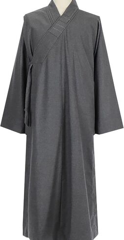 Traditional Buddhist Robes,Autumn and Winter Monks Clothes Thickened Monk Clothes Long Gowns Monk Robes Men and Women in Saudi Arabia