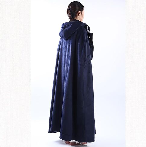 Monk Robe Meditation Cloak,Zen Robe Unisex Cloak Double-Layer Plush Winter Thickened Plush Buddhist Supplies in Saudi Arabia