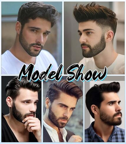 Fake Beard 100% Human Hair Realistic Mustache colorvay Human Hair Full Hand Tied Facial Hair in Saudi Arabia