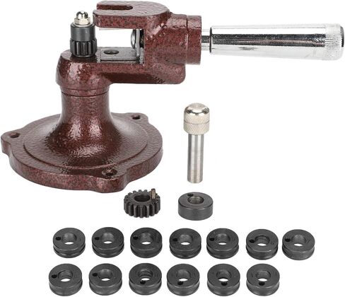 Ring Stretcher Ring Expander Sizing Machine, Ring Stretcher Enlarger Sizer, Jewelry Ring Making Processing Tool with 14pcs Rollers For Stone Set Enlarger Tool in Saudi Arabia