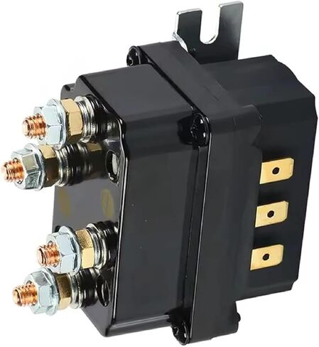 12V 250A Winch Solenoid Relay Contactor, 4 Terminals, Universal Replacement for 1500-5000lbs ATV UTV Winch in Saudi Arabia