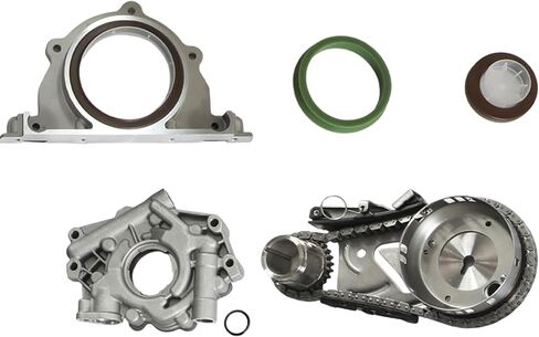 5.7 Engine Rebuild Overhaul Kit Piston Kit With Water Pump & Oil Pump Fit For Jeep Commander Grand Cherokee Chrysler Aspen 300 Dodge Ram 1500 2500 3500 Durango 5.7L 2003-2008 Replace #HS26284PT1 in Saudi Arabia