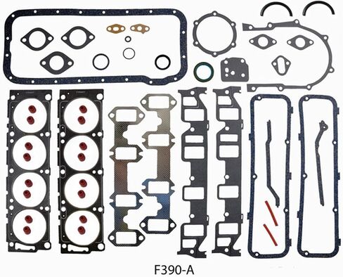 مجموعة إصلاح إعادة بناء المحرك: 1974-1976 Ford Fe 390 6.4L 6.4 OHV V8 W/مسطح أعلى المكابس in Saudi Arabia