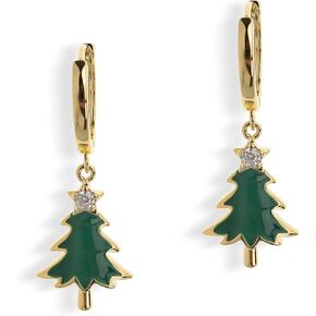 Sonateomber Small Gold Dangle Drop Hoop Huggie Earrings for Women, Statement Cute Rhinestone Earing Wedding Valentine Prom Fashion Jewelry Gift. in Kuwait