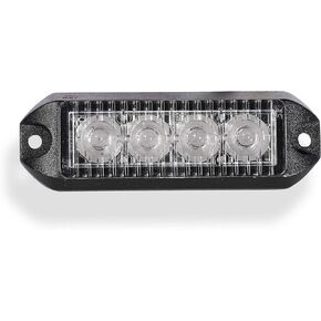 Ledqusa TIR 3 watt 4 LED Emergency Vehicle Grill Warning Light Head in Kuwait