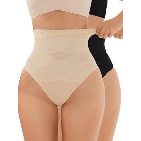 JulyGirl Thong Shapewear Tummy Control for Women Compression Underwear Women Tummy Control Thongs in Saudi Arabia