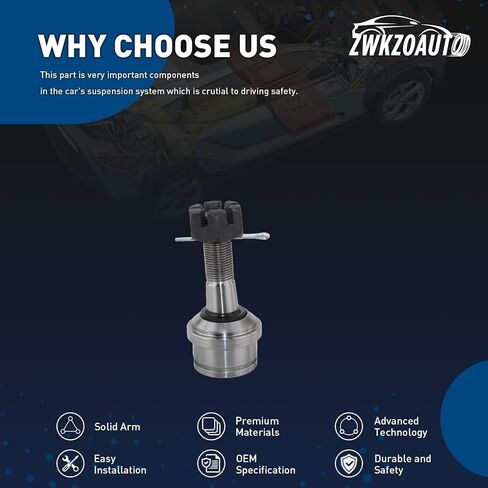 مفاصل الكرة البديلة للسيارات الأمامية في Ford F-250 Super Duty F-350 Super Duty 1999 2000 2001 2002 2003 7.3L V8 in Kuwait