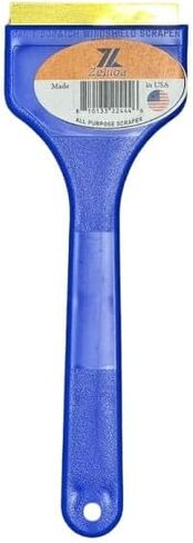 25-555-Combo Brass Blade Ice Scraper-أداة مزيل الجليد الخالية من الخدش ، مقاوم للصدأ ، in Kuwait