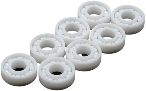 1PCS CERAMIC BEARING 698 Full Ceramic Bearing 8x19x6 MM ABEC-9 Full Zro2 Ceramic Deep Groove Ball Bearing in Kuwait