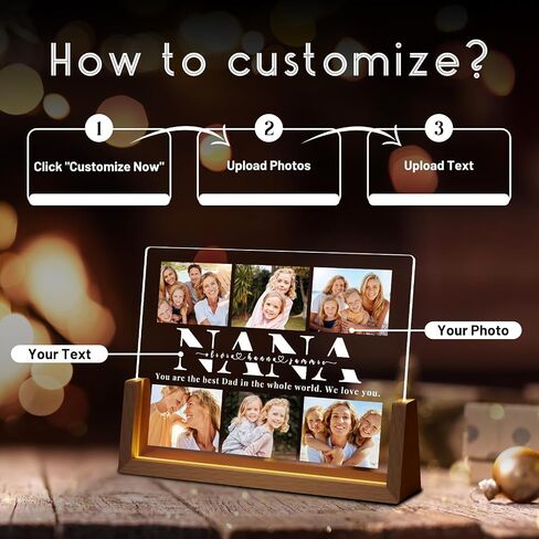 Spotify Decorative Plaque Personalized Gifts, Custom Gifts for Him Her, Customized Picture Frame for Boyfriend Girlfriend Couple Wife Women on Anniversary Birthday in Saudi Arabia