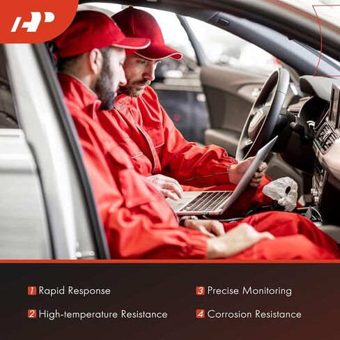 A-Premium Exhaust Gas Temperature Sensor Compatible with Chevrolet Silverado 2500/3500 HD 2017-2021 6.6L & GMC Sierra 2500/3500 HD 2017-2021 6.6L, Front in Saudi Arabia