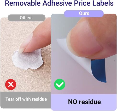 4200 PCS Removable Garage Sale Price Stickers, Pre-Priced Yards Sale Price Tags Stickers, Bright Color Pricing Labels Stickers with Blank Labels for Yard Sale Flea Markets,Garage Sales in Saudi Arabia