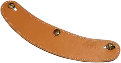 Leather Peak Visor for 3 Snap Open Face Helmet in Kuwait