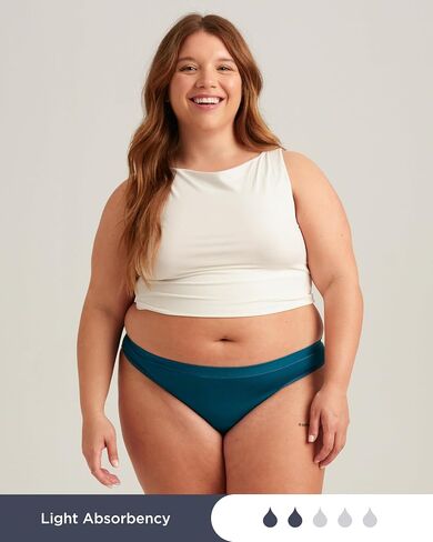 saalt Comfort Modal Thong Period Underwear - Light Absorbency - Keeps You Dry from All Leaks in Saudi Arabia