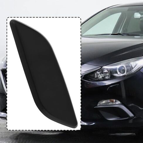 eMagTech Car Left Front Headlight Washer Jet Cover BKC6518H1 Compatible with Mazda 3 (BM) 2013-2017 in Saudi Arabia
