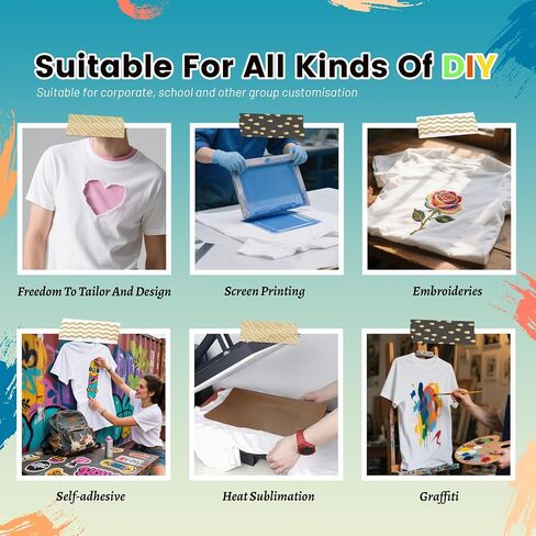 Joyclub 5 Pack Sublimation Blanks Bulk Wholkale White Polyester T Shirts لنقل الحرارة للجنسين. in Kuwait