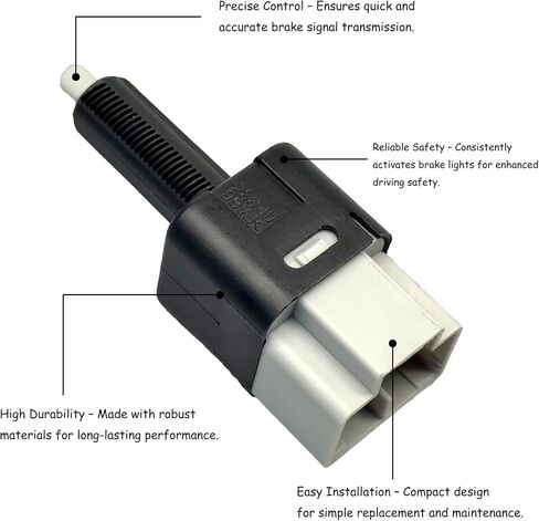 STOP STOP LIGHT LAMP SWESBLY متوافق مع Nissan Altima 2013-2018 Pathfinder 3.5L V6 2017-2022 استبدال 25320-AX11A 25320AX11A SLS594 مفتاح ضوء الفرامل in Saudi Arabia