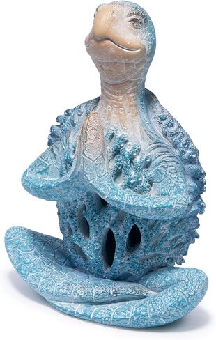 هوداو مجموعة من قطعتين من مجسمات اليوغا لسلحفاة البحر لتزيين الصيف والتامل والسلاحف البحرية والحديقة والسلاحف البحرية وتماثيل اليوغا لديكور المنزل والمكتب in Kuwait