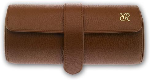 Rapport Berkeley ، Case Syngly ، Triple Watch Roll ، Tan ، المصنوع يدويًا ، جلد متميز in Kuwait