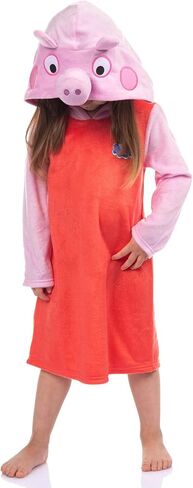 Intimo Peppa Pig Raglan Lightgown Toddler Girls 'Fleece Fleece Long Sleeve Pullover Pajama in Saudi Arabia