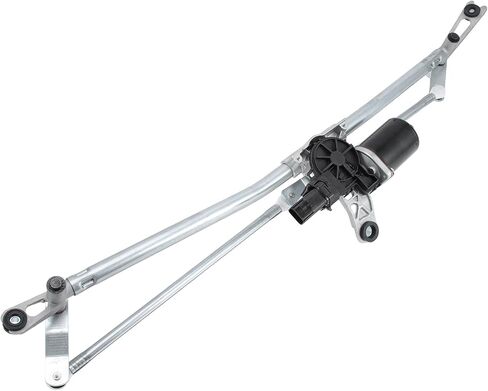 Motoforti Front Wiper Motor Motor Assembly for Dodge for RAM 1500 2005-2008 استبدال ربط ممسحة الزجاج الأمامي رقم 55077098AL/55077098AJ in Saudi Arabia