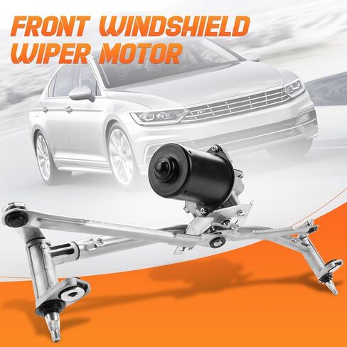 602-650AS Front Windshield Wiper Motor and Linkage Assembly Compatible with Volkswagen Clasico 2011-2015;Golf 1999-2010; Jetta 1999-2005 in Saudi Arabia