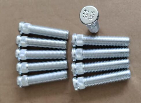 10pcs 1/2 "أطول من عجلات العجلة مسمار الترباس نوبات لعام 1982-2004 شيفروليه كورفيت كافاليير كامارو ث/عجلة الفواصل .5" in Saudi Arabia