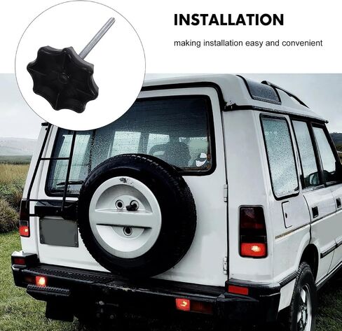PRETYZOOM Spare Tire Mount Bolt Durable Tire Hold Down Hardware for Easy Installation Universal Fit for Various Car Models Rust-Resistant Design in Saudi Arabia