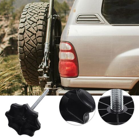 PRETYZOOM Spare Tire Mount Bolt Durable Tire Hold Down Hardware for Easy Installation Universal Fit for Various Car Models Rust-Resistant Design in Saudi Arabia