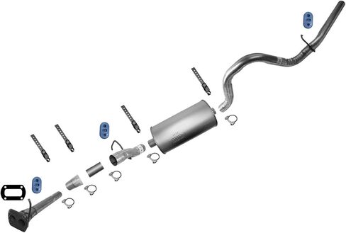 أجزاء استبدال نظام عادم أنابيب أنابيب الأنبوب لفورد F-250 F-350 Super Duty 2005 2006 2007 5.4L 6.8L in Saudi Arabia
