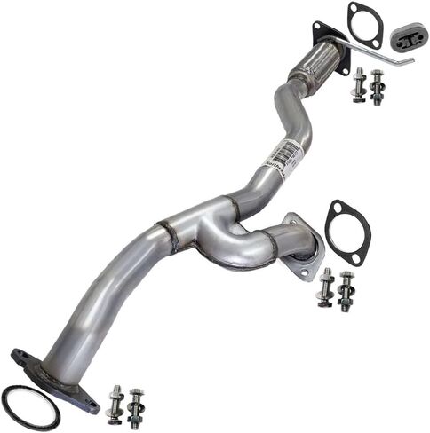 Northeastern Exhaust Stainless Steel | Exhaust Flex Y pipe compatible: 2008-2012 Flex Taurus 2008-2009 Mercury Sable 3.5L | Includes Gaskets, Hanger, Bolts and Nuts in Saudi Arabia