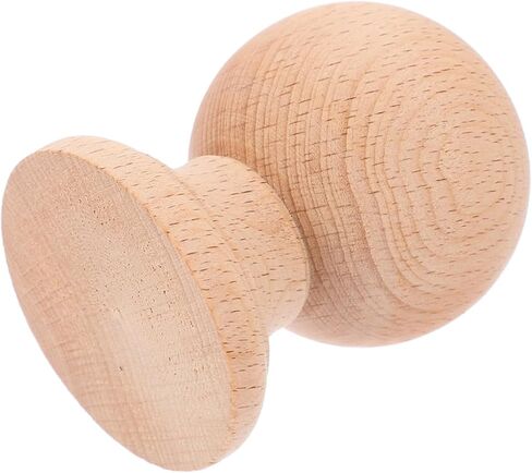 Wooden Finial Decor Solid Hardwood Finials for DIY Crafts Vintage Roman Style Topper for Curtain Rods Bed Posts Balusters in Saudi Arabia