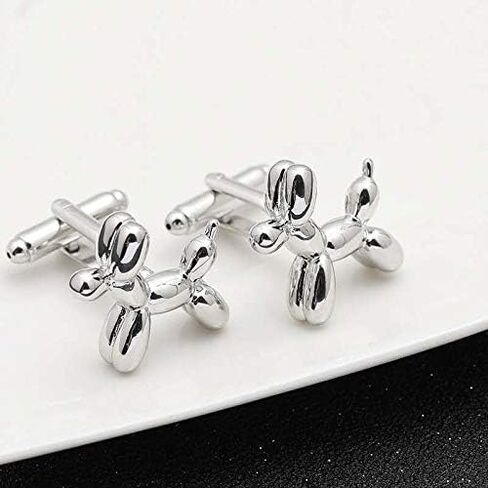 Wholesale Balloon Dog Cufflinks Nail Cufflinks French Shirt (Gold) (Gold B) in Saudi Arabia