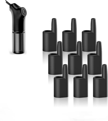 Ear Wax Removal Accessory, Ear Cleaner Replacement Tips, 9 Pieces, Suitable for Various Types of Ear Cleaners (No Included Ear Cleaner) in Saudi Arabia
