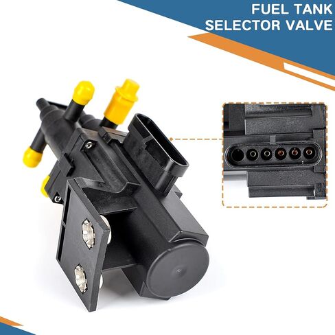 Fuel Tank Selector Valve for Ford F150 for Chevy C10 K20 Suburban G10 G30 P30 Van for GMC C15 C1500 C2500 K1500 R1500 R2500 Suburban Jimmy Sprint for Dodge B100 B150 1974-1994 Replace U7001 in Saudi Arabia